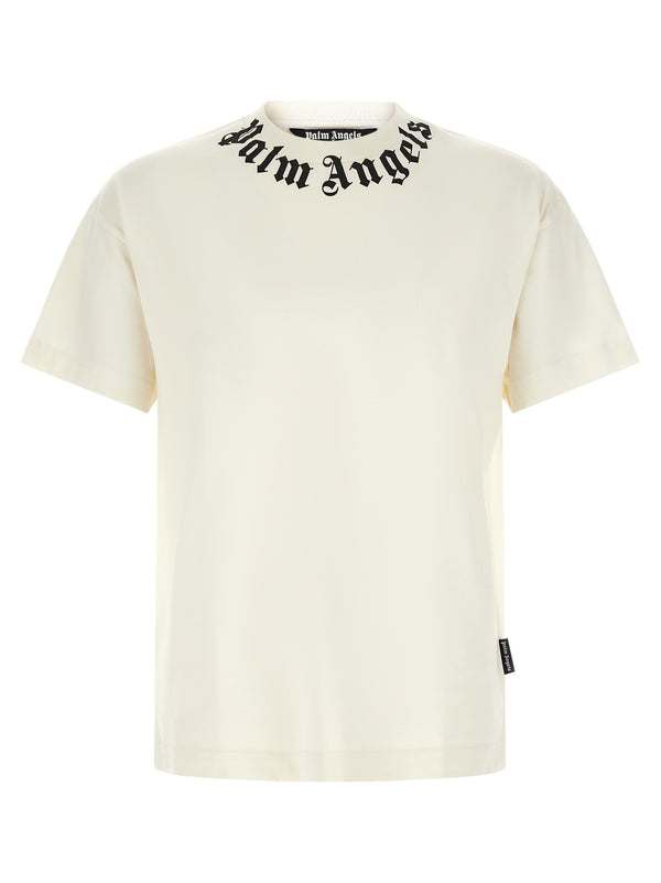 Palm Angels 100% cotton t-shirt in white