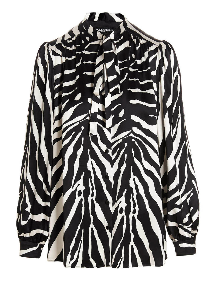 Dolce & Gabbana 100% Silk blouse in multicolor