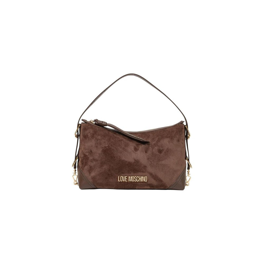 Love Moschino 100% Polyester shoulder bag in brown