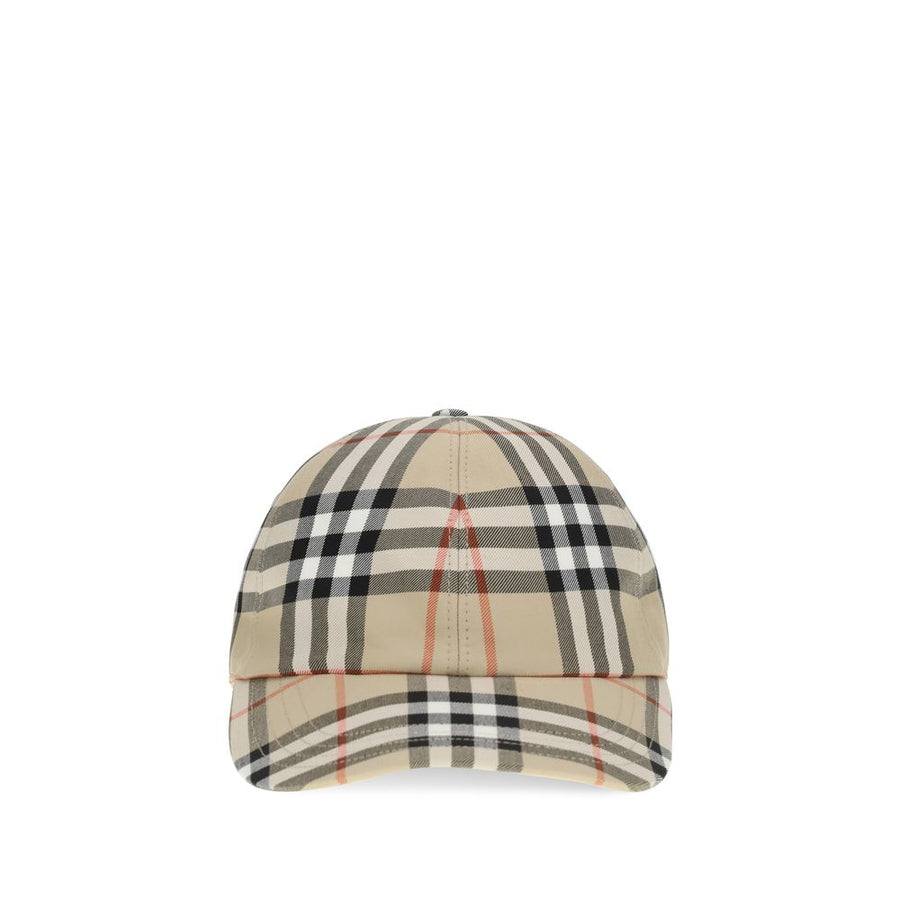 Burberry BU8128347B9368BB 100% Cotton baseball cap in beige