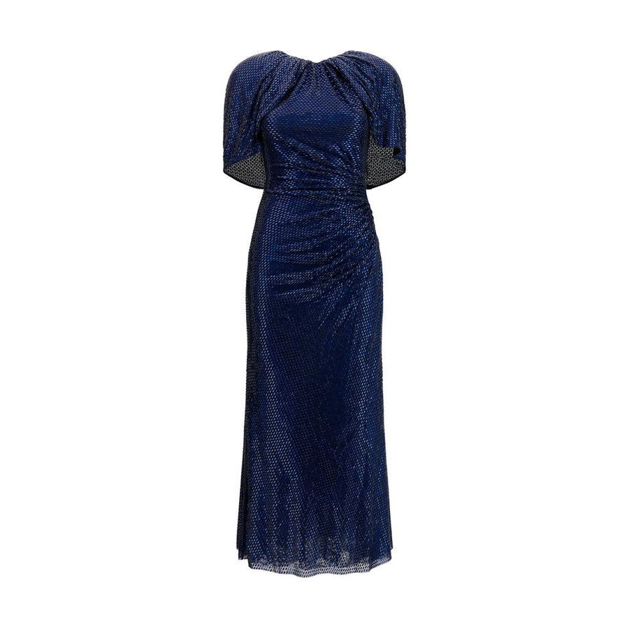 Self-Portrait 95% Polyester dress in navy