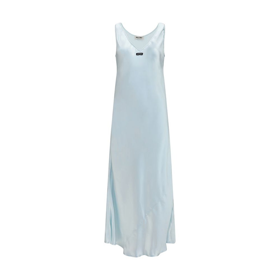 Miu Miu 100% Viscose dress in blue