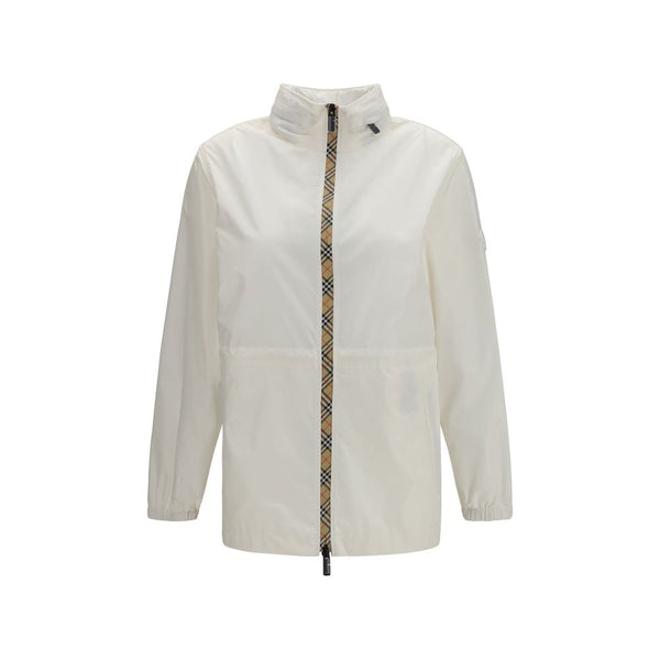 Burberry 100% Polyamide jacket in white