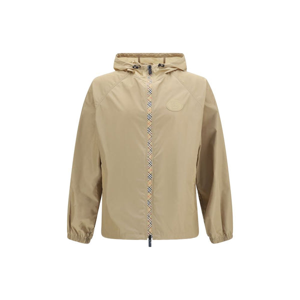 Burberry 100% Nylon jacket in beige
