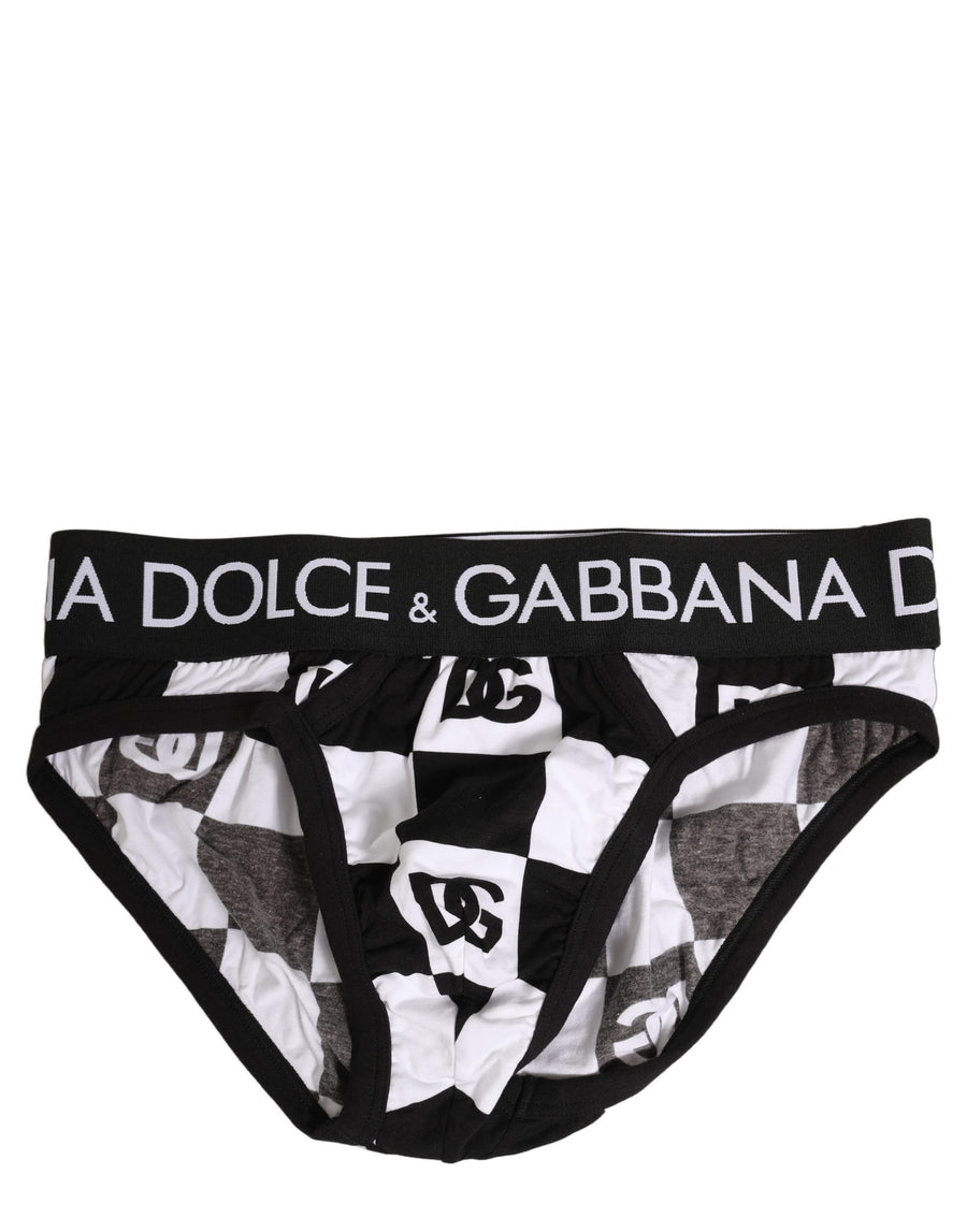 Dolce & Gabbana 92% Cotton brief in black
