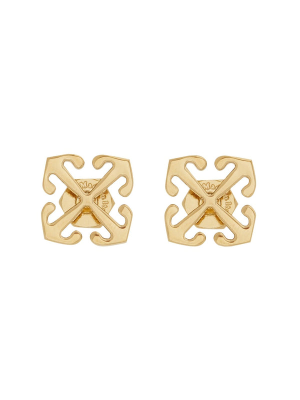 Earrings Arrow Mini Gold Brass
