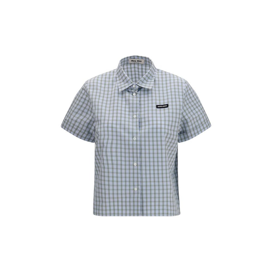 Miu Miu 100% Cotton shirt in blue