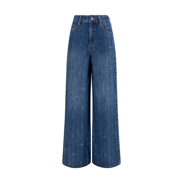 Self-Portrait 100% Lyocell jeans in blue