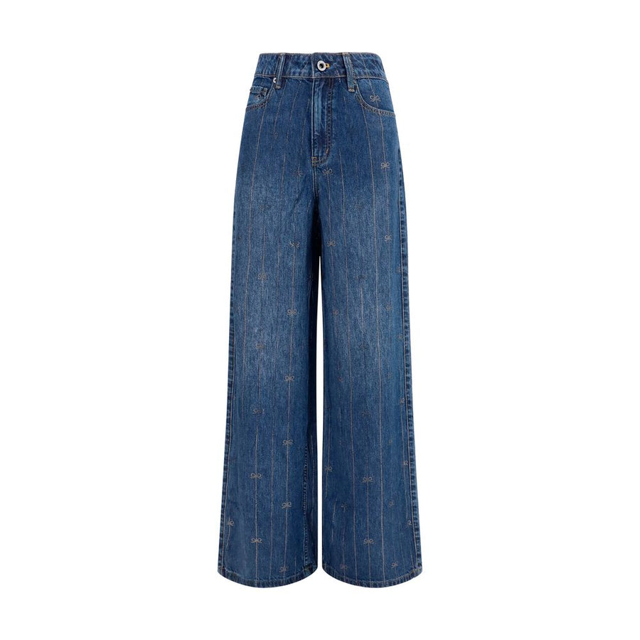 Self-Portrait 100% Lyocell jeans in blue