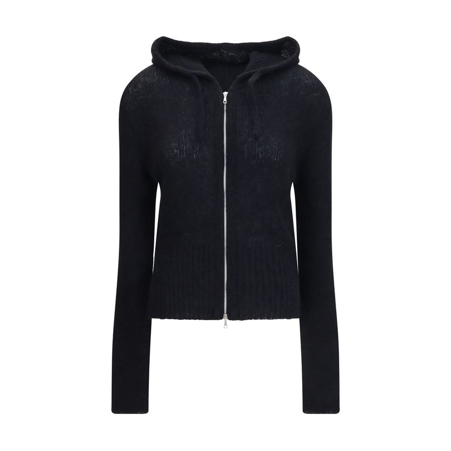 Our Legacy 55% Alpaca Vicugna Pacos hoodie in black