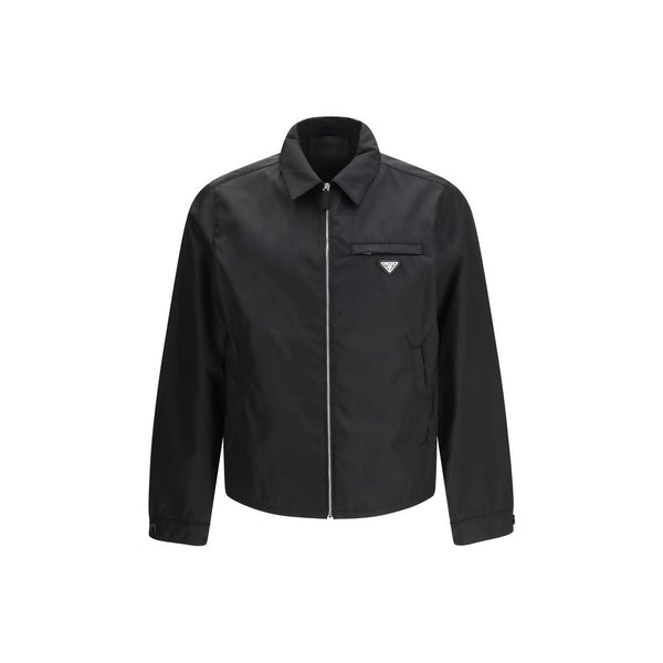 Prada 100% Recycled Polyamide jacket in black