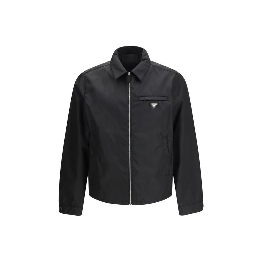 Prada 100% Recycled Polyamide jacket in black