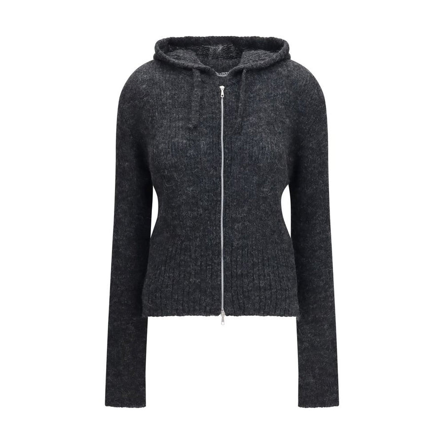 Our Legacy 55% Alpaca Vicugna Pacos hoodie in gray