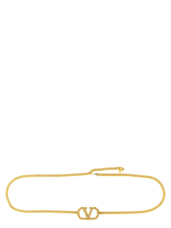 Valentino Garavani 100% Brass belt in gold