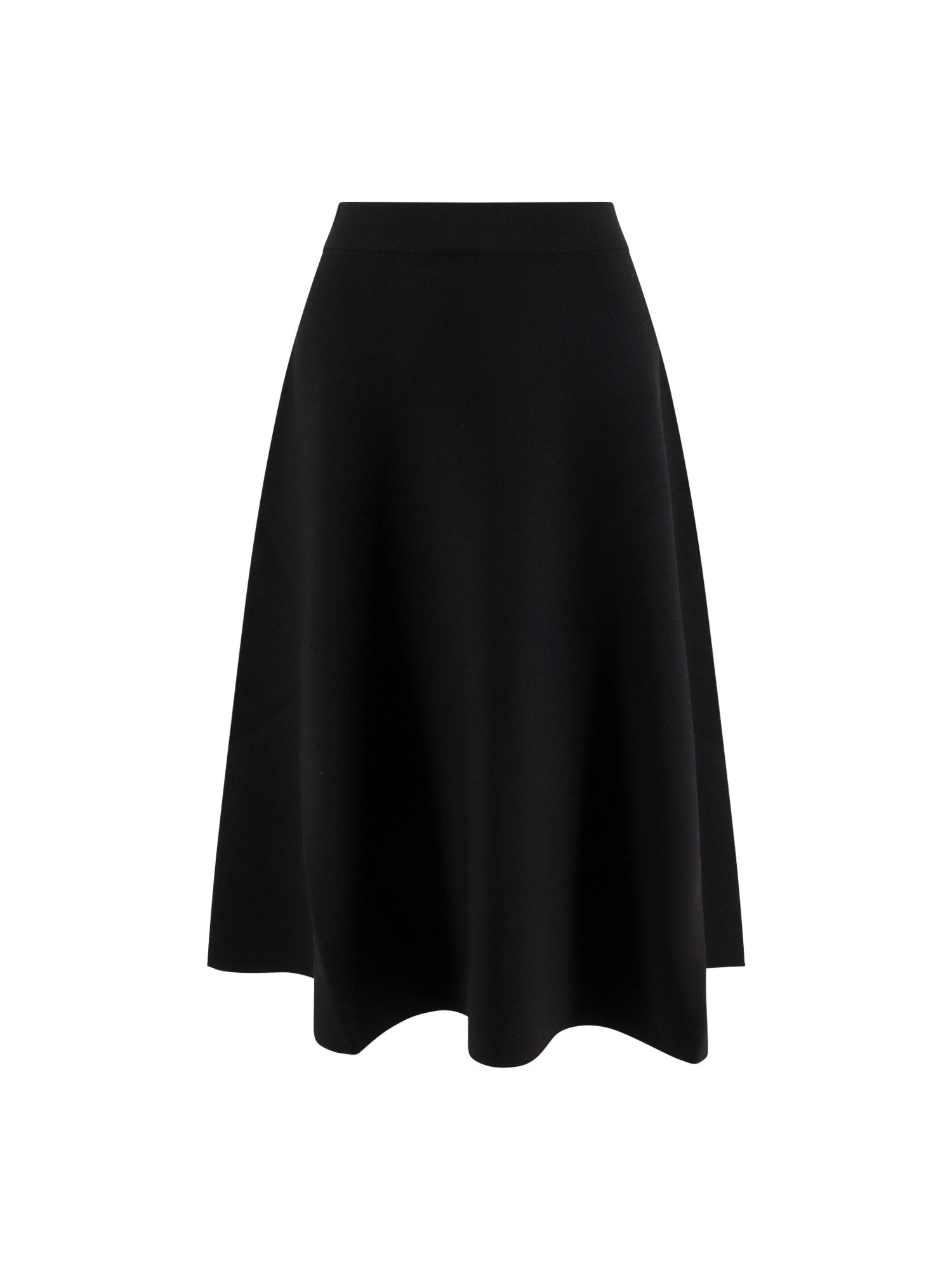 Max Mara Skirts Black Viscosa Poliammidica
