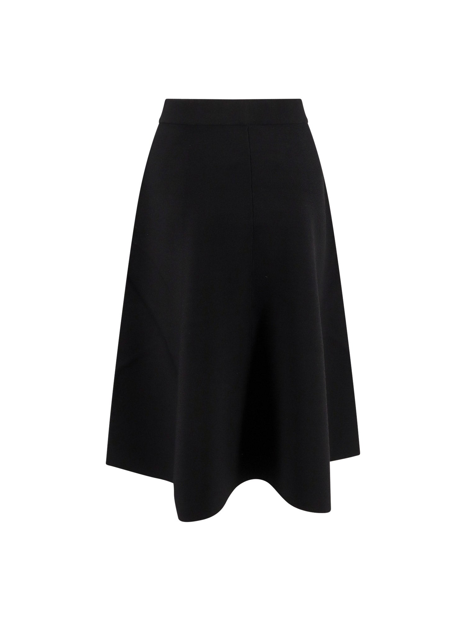 Max Mara Skirts Black Viscosa Poliammidica