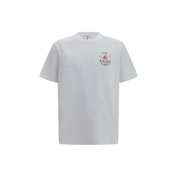 Casablanca t-shirt in white