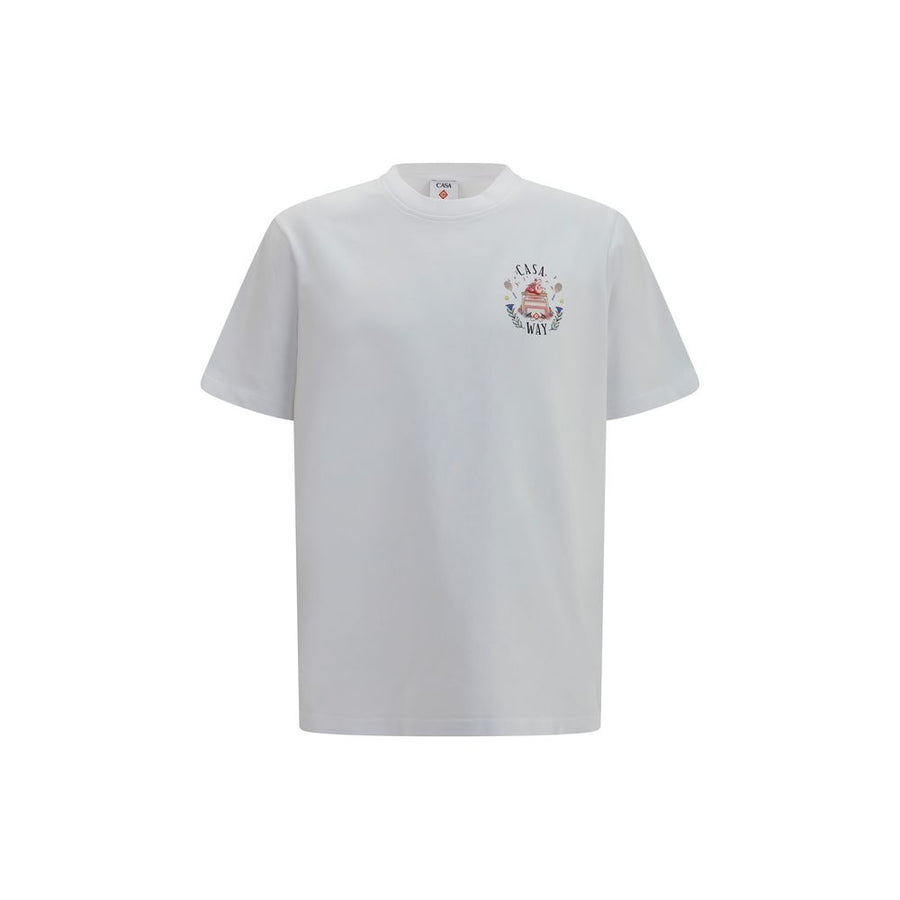 Casablanca t-shirt in white
