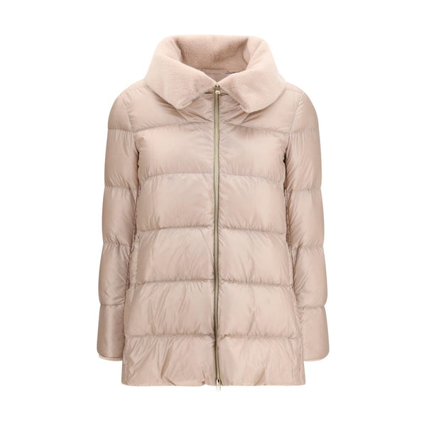 Herno Outer 100% Polyamide down jacket in beige