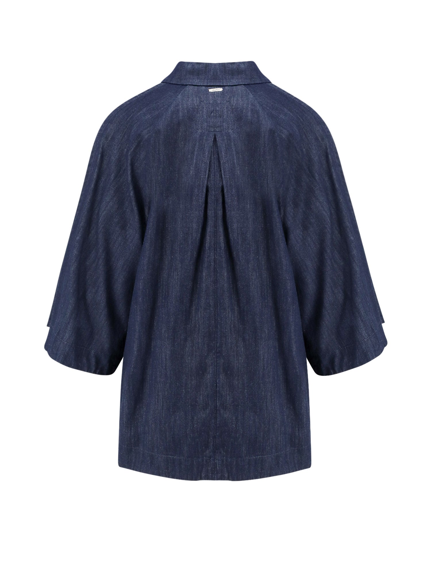 Max Mara Shirts Blue Cotone