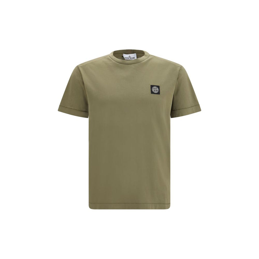 Stone Island 100% Cotton t-shirt in beige