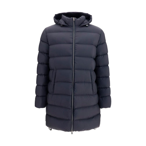 Herno 100% Polyamide down jacket in black
