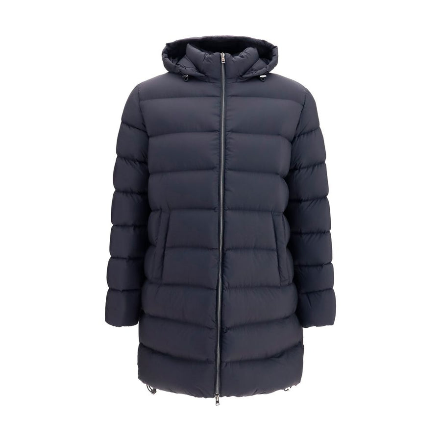 Herno 100% Polyamide down jacket in black