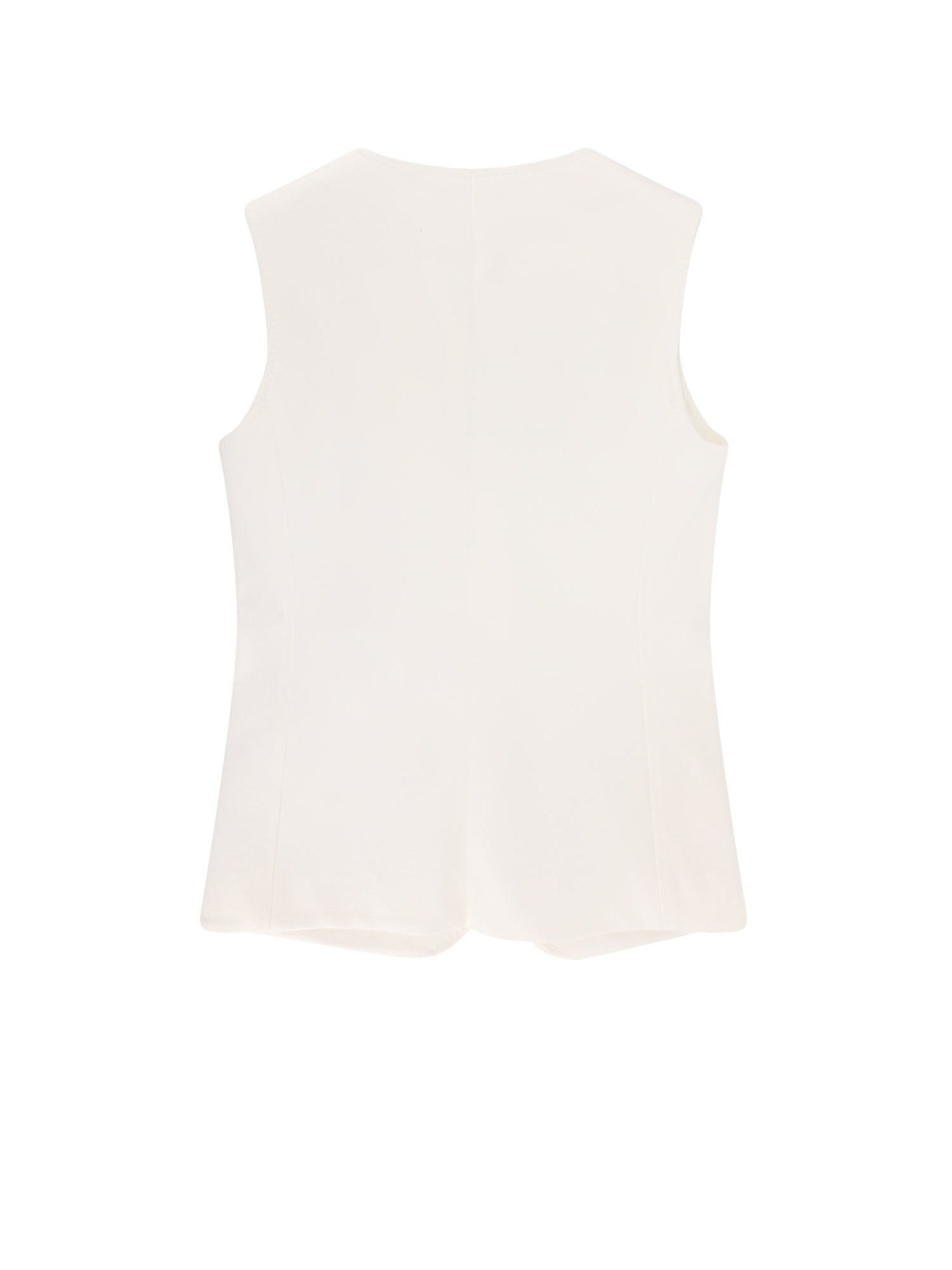 Max Mara Jackets White Viscosa Poliammide Elastan