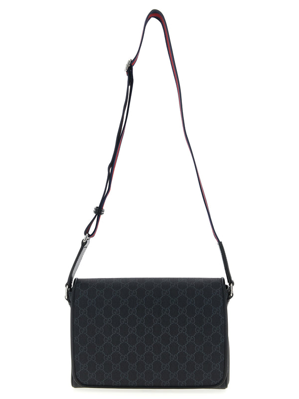 Gucci 60% Polyurethane crossbody bag in black