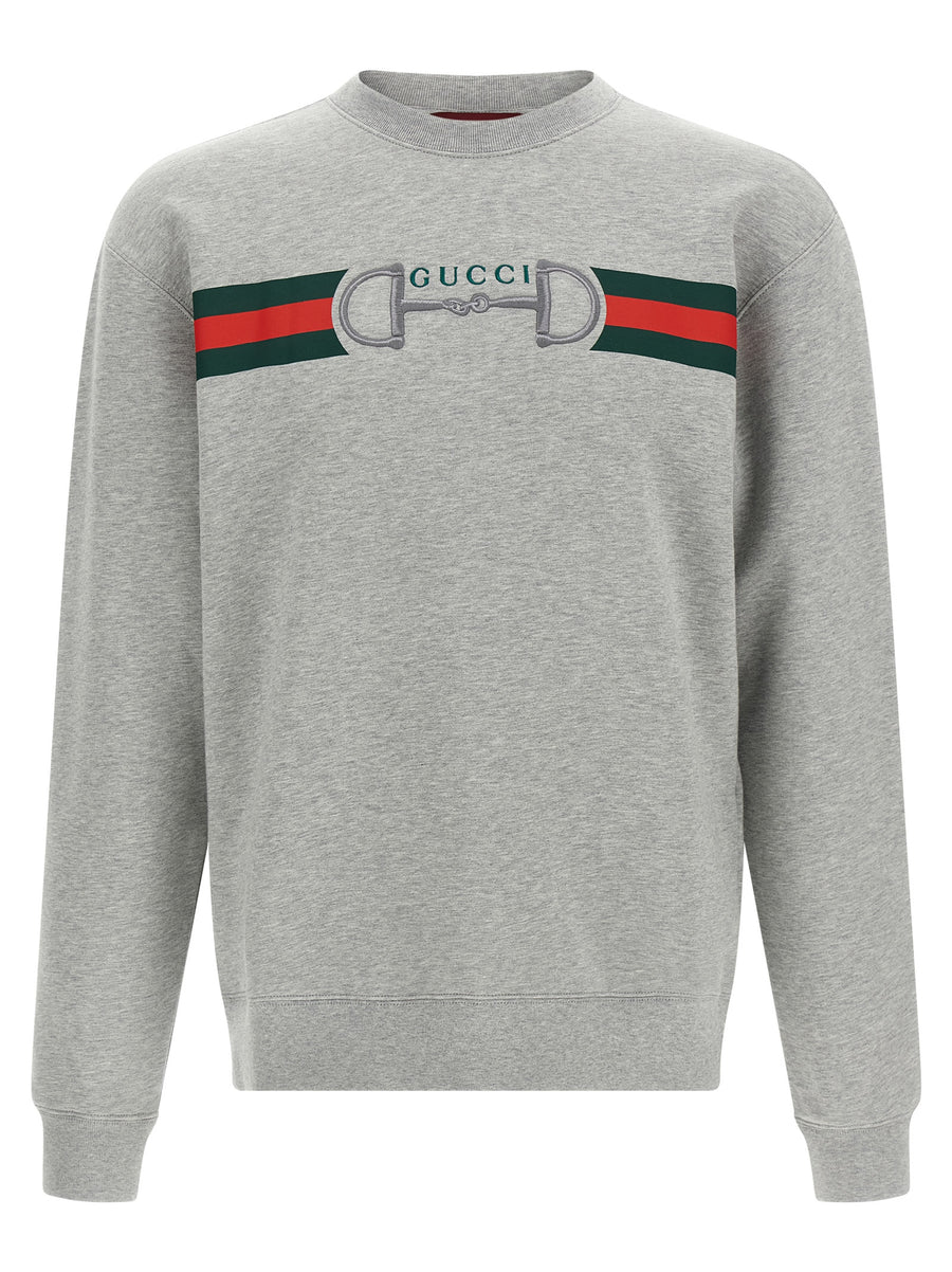 Gucci 100% cotton sweatshirt in gray
