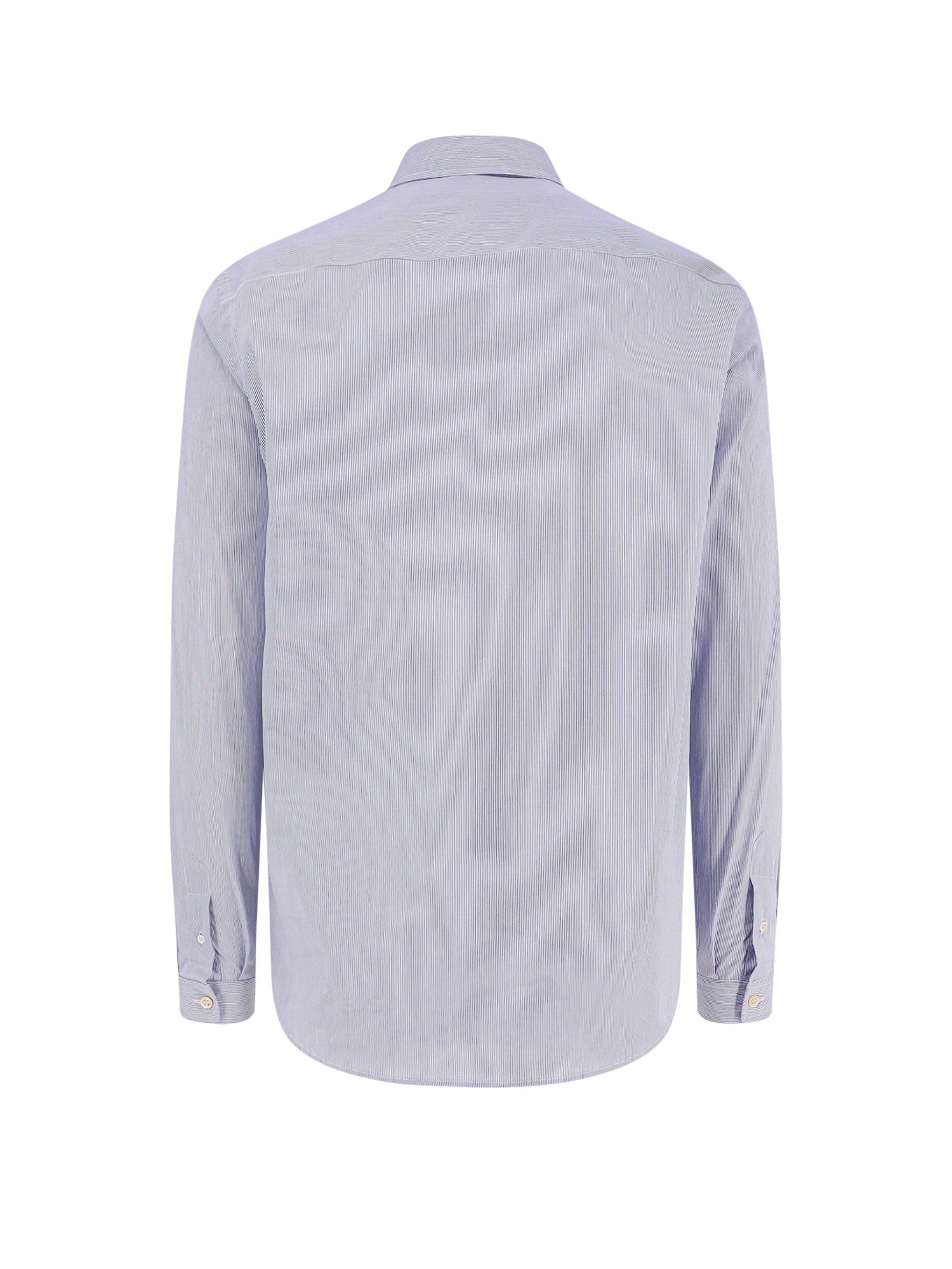 Valentino Shirts Riga Azzurra E Bianco Cotton