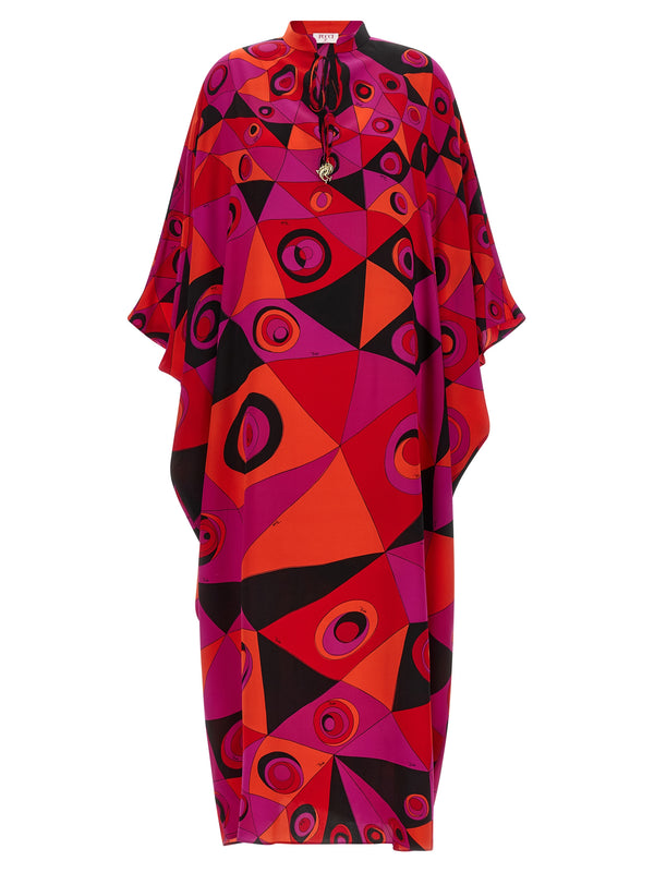 Emilio Pucci 100% silk dress in multicolor