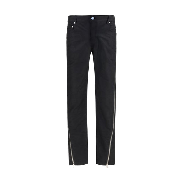 Rick Owens 100% Merino Wool Ovis Aries jeans in black