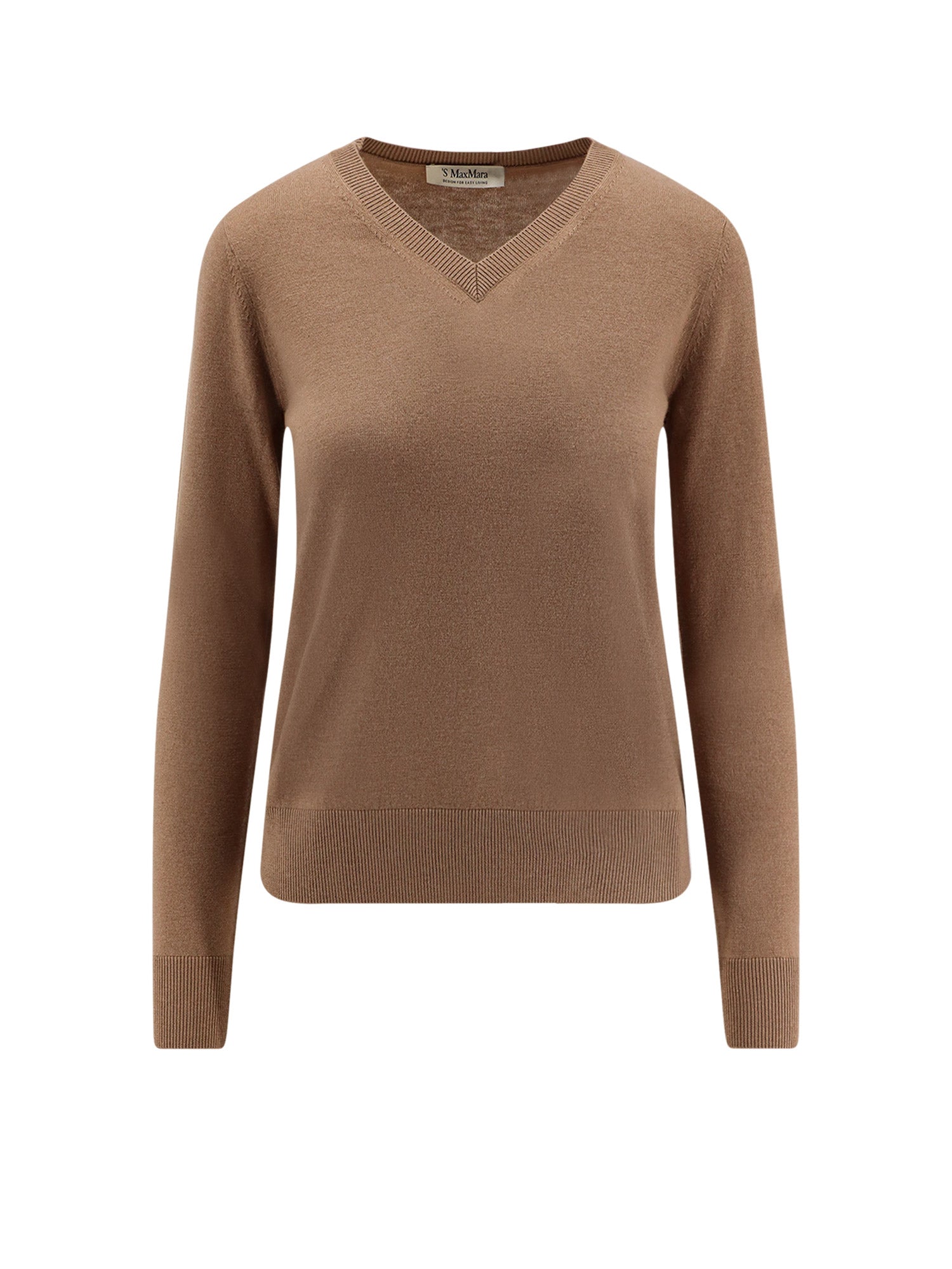 S Max Mara Sweaters Camel Lana