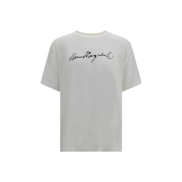 MM6 Maison Margiela 100% Cotton t-shirt in white