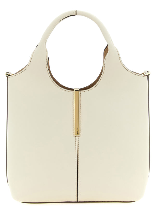 Tod's 100% Calfskin Leather tote bag in white