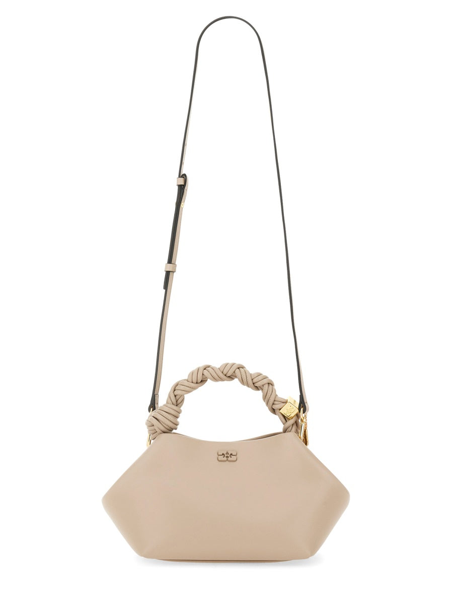 Recycled Leather Handbag Bou Grey Pu Polyester Handbags