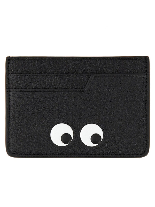 Card Holder Eyes Black Wallets & Purses