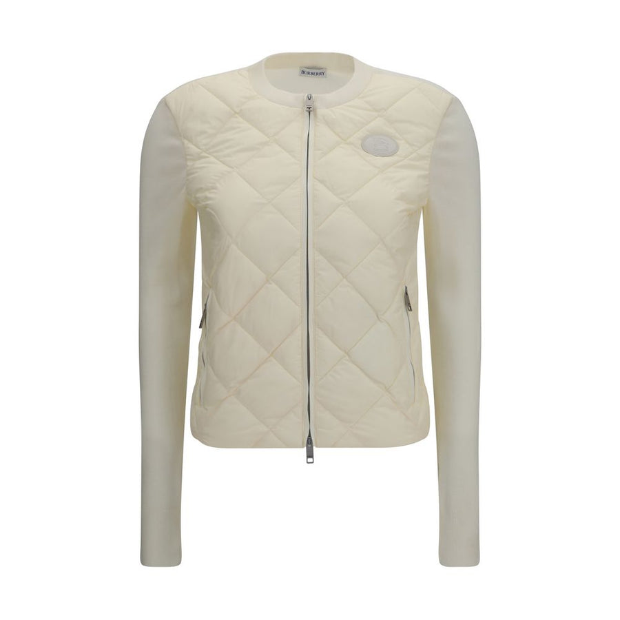 Burberry 100% Polyamide quilted vest in beige