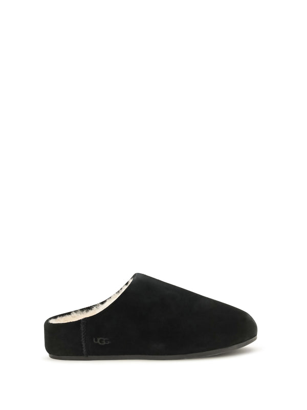 Elea Slip-On Mules Black Upper: Mutton; Sole: Rubber Sandal