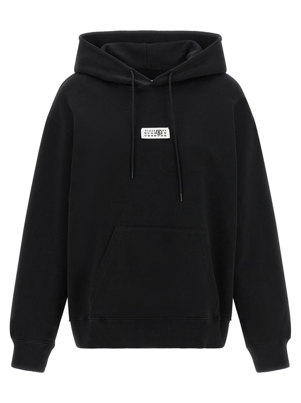 MM6 Maison Margiela 100% Cotton hoodie in black