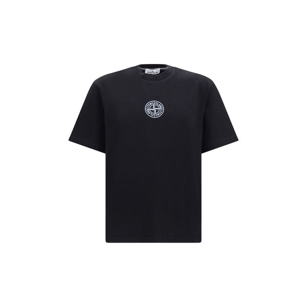 Stone Island 100% Cotton t-shirt in black