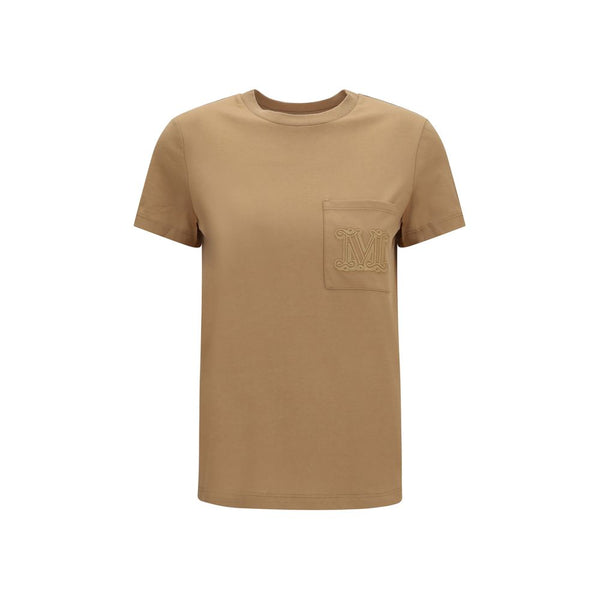 Max Mara 100% Cotton t-shirt in beige
