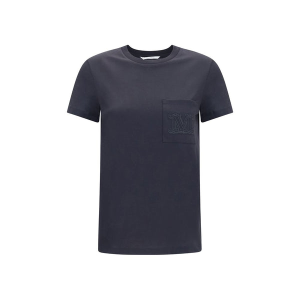 Max Mara 100% Cotton t-shirt in black