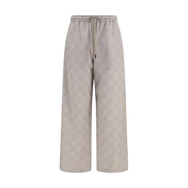 Off-White 100% Cotton joggers in beige