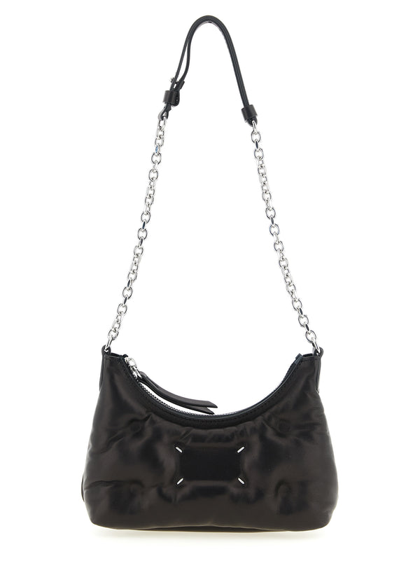 Maison Margiela Lamb Leather shoulder bag in black