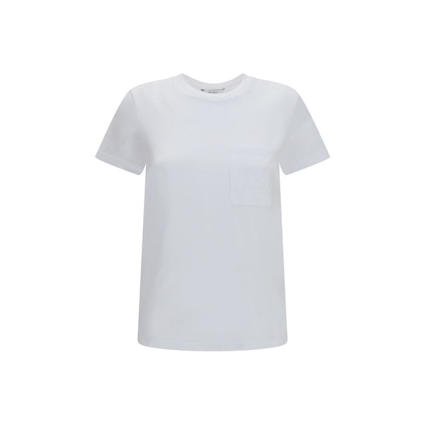 Max Mara 100% Cotton t-shirt in white