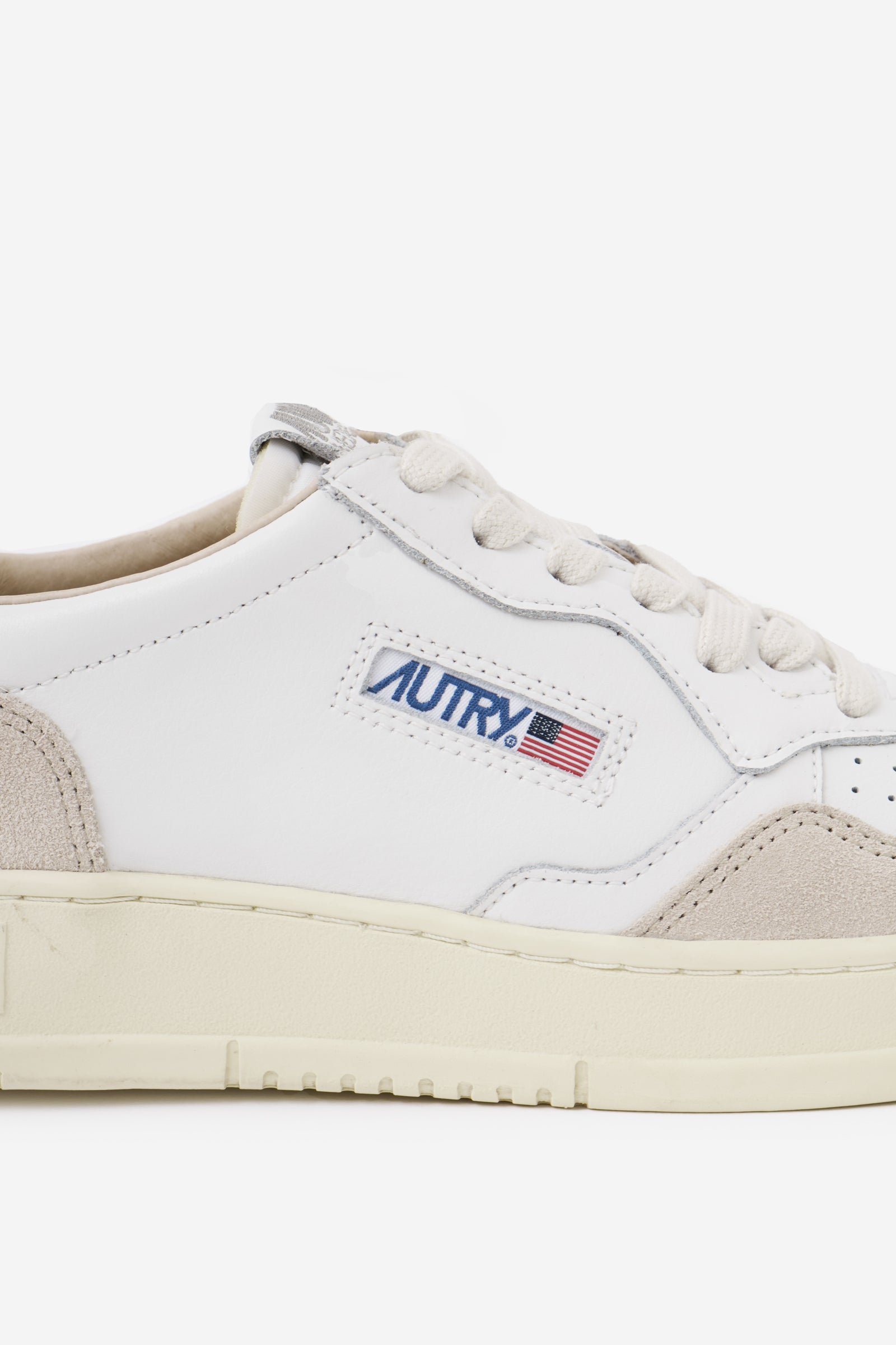 01 LOW Sneakers White Leather Scarpe