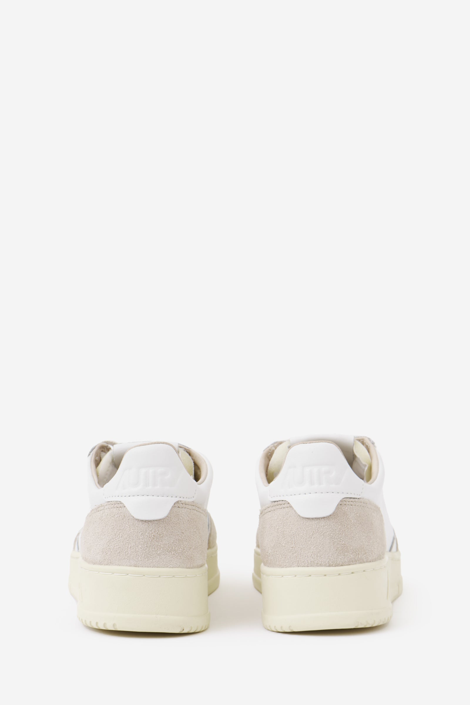 01 LOW Sneakers White Leather Scarpe