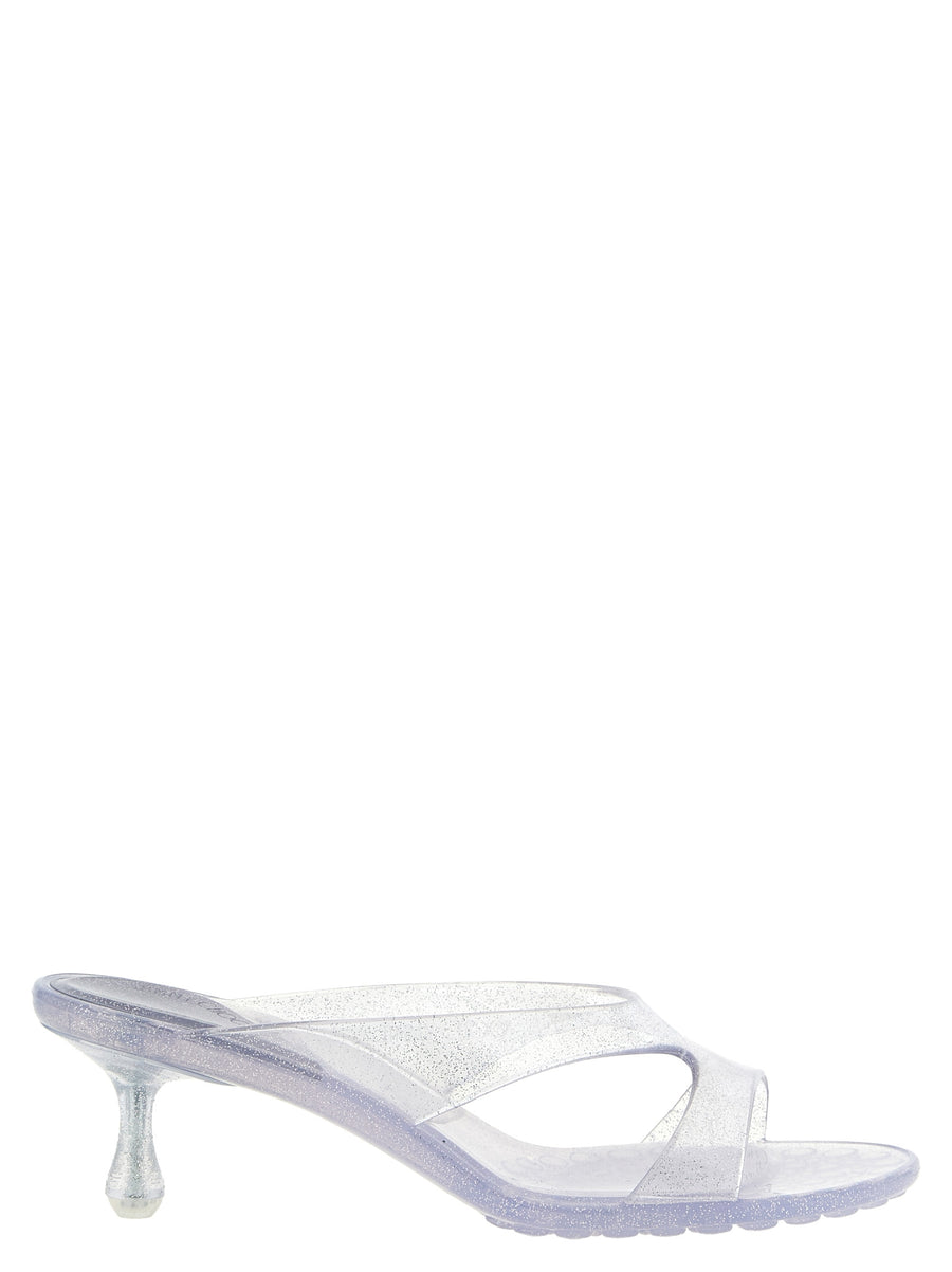 Jimmy Choo 98% Rubber heel in silver